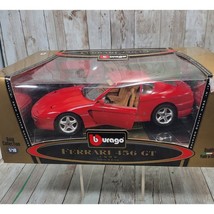 Burago 1/18 Scale Die Cast Model Ferrari 456GT - Red Boxed - $771.19 MXN