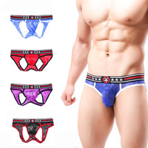 Gay Men’s Sexy Backless Mesh Jockstraps Thong Underwear - $12.00