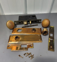 Antique Brass Sargent  mortised lockset - $35.95