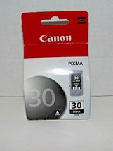 Genuine Canon Pixma 30 Black PG-30 Ink Cartridge New (w) - $21.77