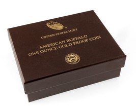 2014-W G$50 Gold Buffalo Proof 1 Oz. Coin w/ OGP Box, Case, and CoA - £2,054.56 GBP