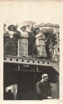 Stati Uniti WW1 Marinai Welcome Donna Su Sottomarino ~1919 Foto - £6.29 GBP