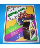 SUPER BUG Original 1977 NOS Video Arcade Game Flyer VW Bug Race Vintage ... - £19.77 GBP