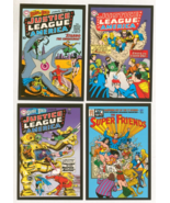 Vintage Art of DC Comics 6 Post Card Lot Justice League JLA Brave &amp; The ... - £9.68 GBP