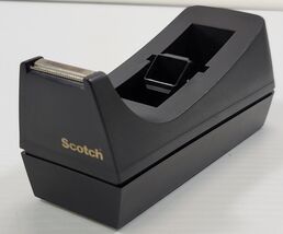 M) Scotch C38-BK Desk Tape Dispenser - Black - $143.78 MXN