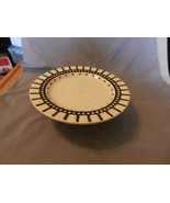 Black &amp; Cream Cake Serving Stand for Desserts 8&quot; Diameter 3&quot; Tall Shabby... - £31.27 GBP