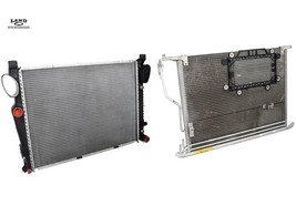 MERCEDES R230 SL-CLASS GENUINE FRONT RADIATOR AC CONDENSER SET SL550 200... - $123.74