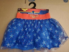 Youth Wonder Woman  Costume TUTU One Size Fits All patriotic ballerina new kapow - $11.88