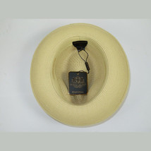 Men's Summer Spring Braid Straw style Hat by BRUNO CAPELO JULIAN JU925 Beige image 5