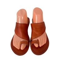 Free People Sant Antoni Sandals Womens Slide Size 39 EUR US 9 Leather - £27.23 GBP