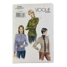 VOGUE Jacket Sewing Pattern 7764 Uncut FF Misses 12 14 16 2003 Fitted 3 Styles - $12.77