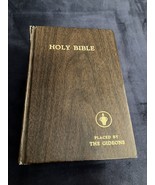 HOLY BIBLE  Full-Size Gideons  King James Version 1970  Brown - £5.52 GBP