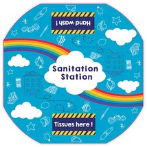 TTS Sanitation Station Tuff Tray Mat | Play games floor mat | Kids Mat - £23.58 GBP