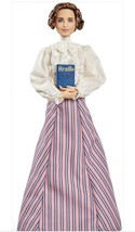 Helen Keller Barbie Signature Doll Inspiring Women Series-Braille-Collectable - £50.13 GBP
