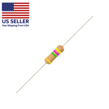 Resistors (10) 4.7m Ohm Carbon Film, 1/4 (.25) Watt, Tolerance ±5 % - $2.85