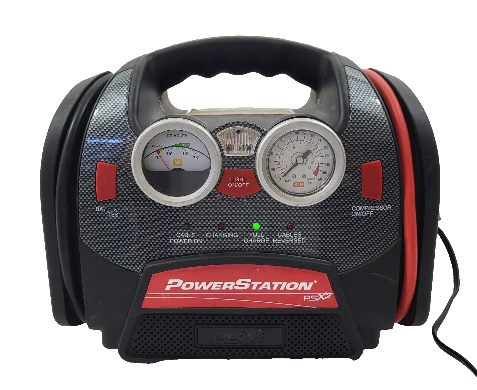 Portable Jump Starter Light Air Compressor Powerstation PSX2 ( parts or