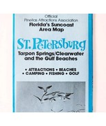 1970s St Petersburg Florida Brochure Suncoast Area Map Vintage Attractio... - $24.99