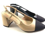 Anne Klein Veruca Pointed Toe Block Mid Heel Slingback Pump Choose Sz/Color - $79.00