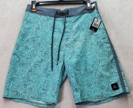 RIP CURL Mirage Boardshorts Men Size 28 Multi Tropical Polyester Logo Drawstring - £14.78 GBP