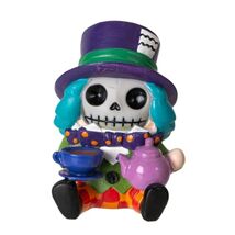 Pacific Giftware Mad Hatter Furrybones Skeleton Figurine 3.3 inches Tall - $18.98
