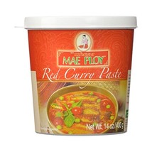 Mae Ploy Red Curry Paste 400 g (Pack of 4)  - £33.03 GBP