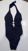 BAR III Womens Black Halter Monokini Large Key-hole - £70.34 GBP