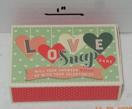 2015 Professor Puzzle Love Song Game Board Game Valentines - $5.91