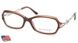 NEW BVLGARI 4030-B 5031 BROWN EYEGLASSES  FRAME 54-16-130mm B32mm Italy - £134.85 GBP