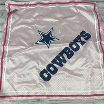 Dallas Cowboys Pink Jersey Fabric Bandana New With Tags 23x23 Pro-Fan-Ity - £14.23 GBP