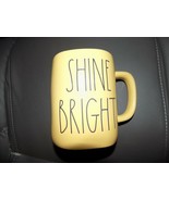 Rae Dunn Yellow Shine Bright Mug LL Artisan Collection by Magen NEW - £17.30 GBP
