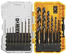 DEWALT Drill Bit Set, 14-Piece, 135 Degree Split Point, For Plastic, Woo... - $22.46