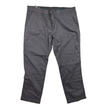 Men&#39;s Weatherproof The Trail Utility Pants Size 42 X 32 Grey Strait Stretch - £15.47 GBP