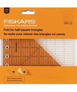 NIP Fiskars Folding Square Ruler 8.375&quot;X8.375&quot; new $25 Clear / Orange Fo... - $21.65 CAD