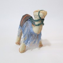 Handmade Stitched Leather Camel Figure Middle East Folk Art - £17.39 GBP