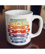 Vintage DAD Coffee Mug Rainbow Retro 1980s Tea Mug Gay Pride LGBTQ+ - €14,45 EUR Vintage DAD Coffee Mug Rainbow Retro 1980s Tea Mug Gay Pride LGBTQ+ - €14,45 EUR