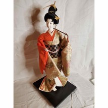 Kyugetsu Japanese Geisha Porcelain Doll 18 inches - £232.91 GBP