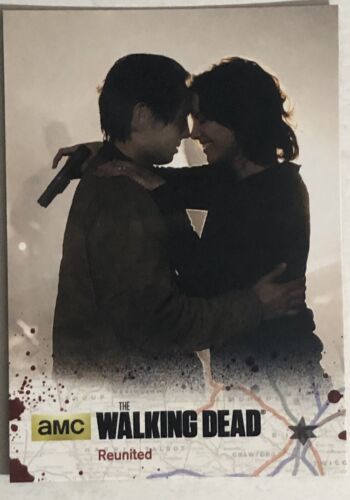 Primary image for Walking Dead Trading Card #65 134 Steven Yeun Glenn Maggie Lauren Cohen