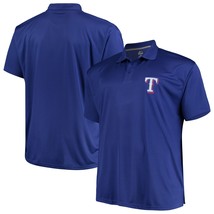 Majestic Texas Rangers Big &amp; Tall Polo Shirt, Navy, 5X - £14.21 GBP