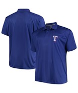 Majestic Texas Rangers Big & Tall Polo Shirt, Navy, 5X - $17.99