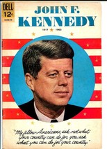 JOHN F. KENNEDY DELL COMIC-PHOTO COVER VG/FN - $50.93