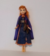 2018 Hasbro Disney Frozen 2 Anna Doll in Original Clothing 11&quot; Sings Lig... - £5.68 GBP