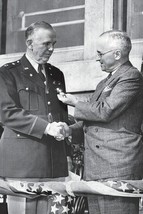 George C. Marshall Recieving Distinguished Service Medal 4X6 Photograph Reprint - £6.24 GBP