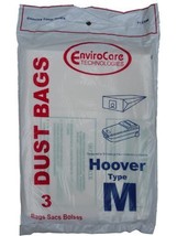 24 Hoover Dimension Canister Type M Vacuum Dust Bags, Fits all Dimension Vacuum  - £29.02 GBP