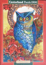 Castorland Hoot 1500 pc Jigsaw Puzzle Owl Portrait - $21.77