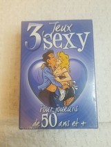 3 Sexy Games for Players aged 50 and over in French - $18.70