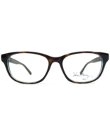 Vera Bradley Eyeglasses Frames Caitlyn Java Floral JFL Brown Blue 52-16-135 - $39.59