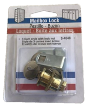 Prime-Line S 4648 Brass Plated Steel Counter Clockwise Mailbox Lock 4.75... - €7,75 EUR