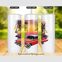 Christine Plymouth Fury Famous Car Sunset Drink Tumbler - $25.92