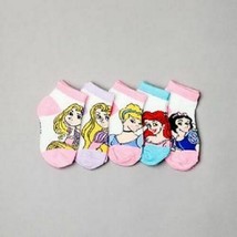 Disney Princesses Toddler Girls Socks 5 Pack Size 4-5.5 NWT - $7.24