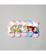 Disney Princesses Toddler Girls Socks 5 Pack Size 4-5.5 NWT - £5.78 GBP